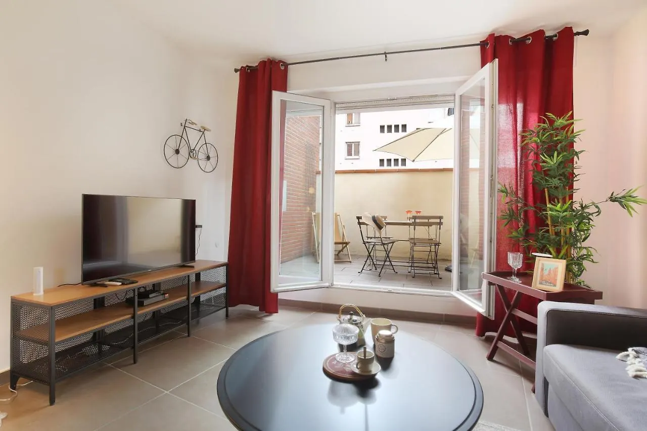 トゥールーズExpat Renting - Le Bistrot - St Cyprien - Parkingアパートメント アパート トゥールーズ